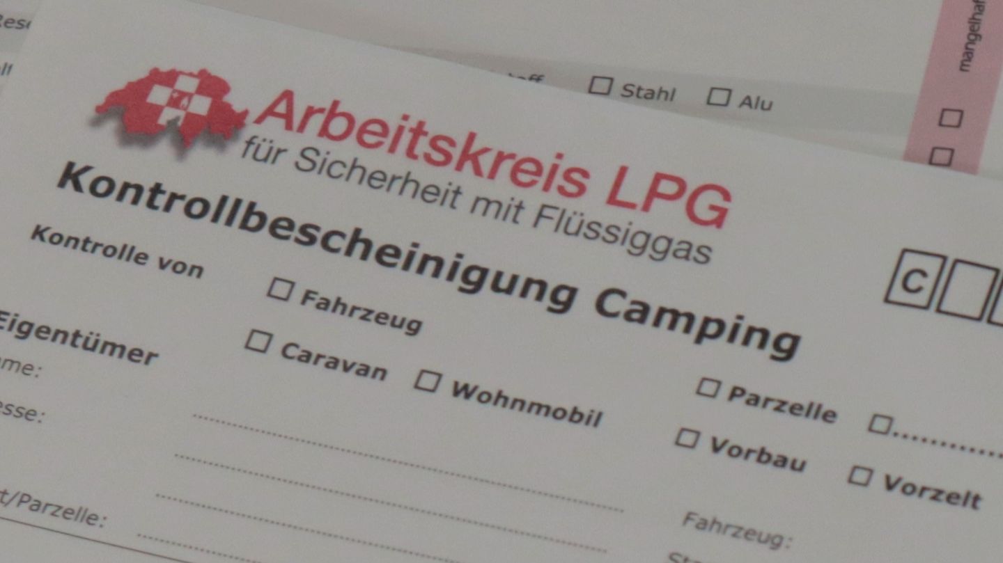 Kontrollbescheinigung LPG